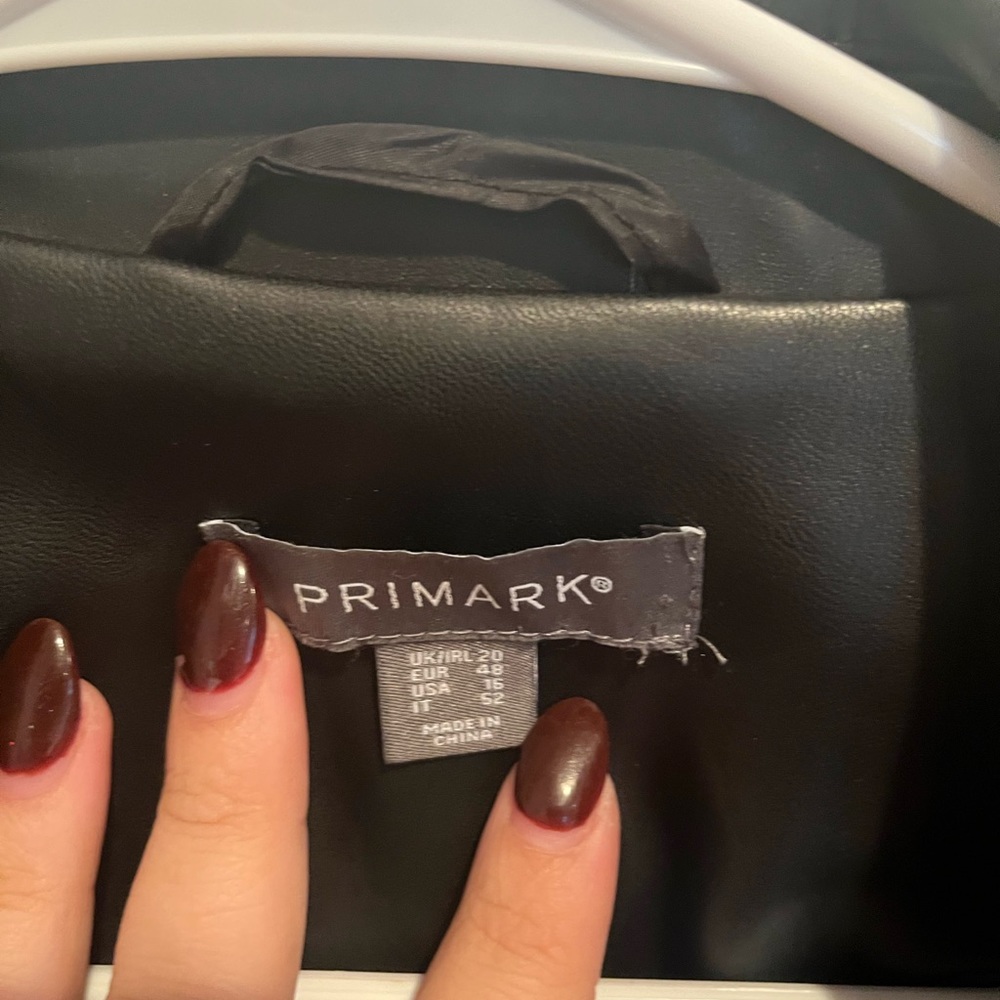 Leather blazer - Picture 5 of 5